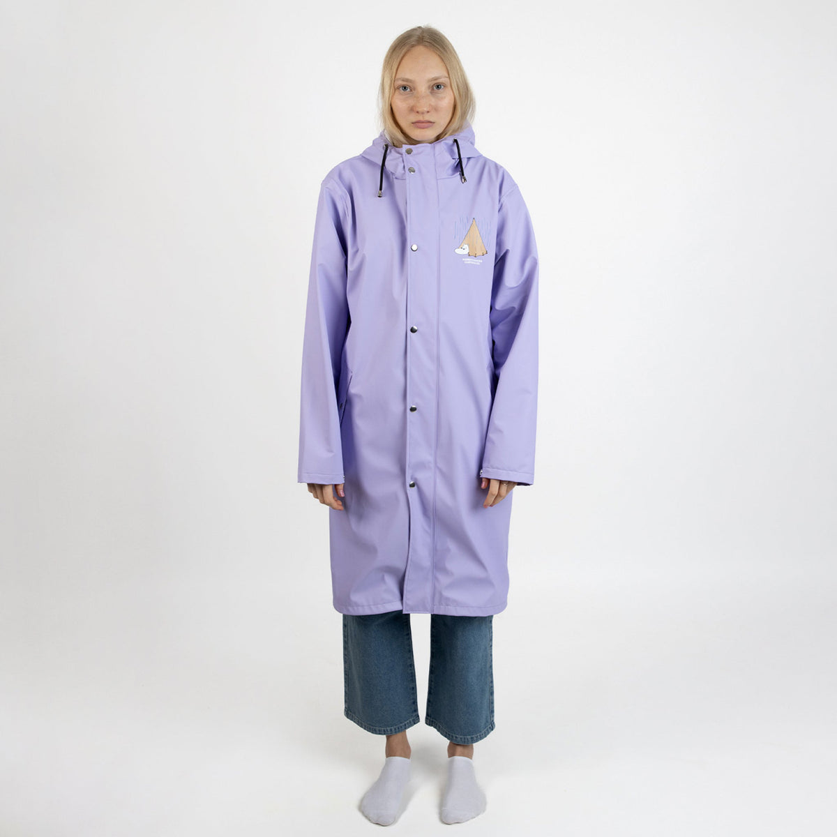 Moomin Adventure Rain Coat Lilac