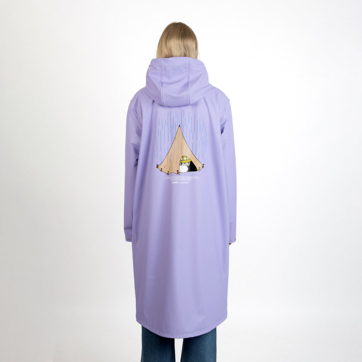 Moomin Adventure Rain Coat Lilac