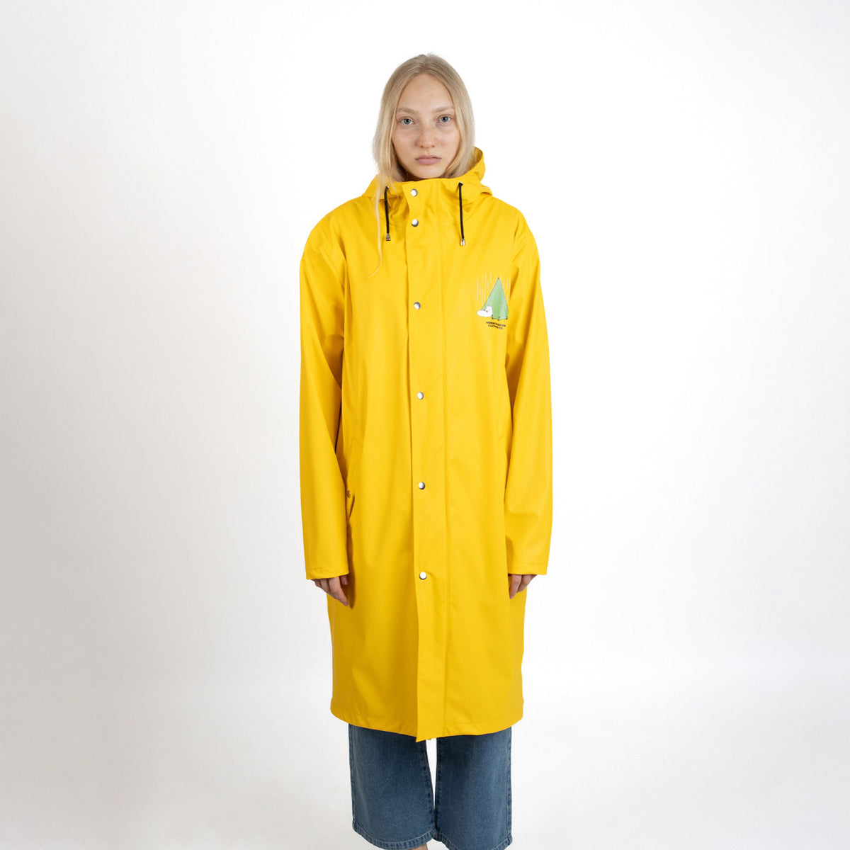 Moomin Adventure Rain Coat Yellow