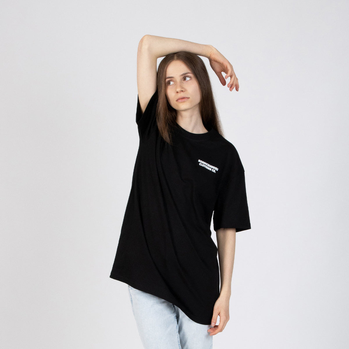 T-shirt Moomintroll Angry Black