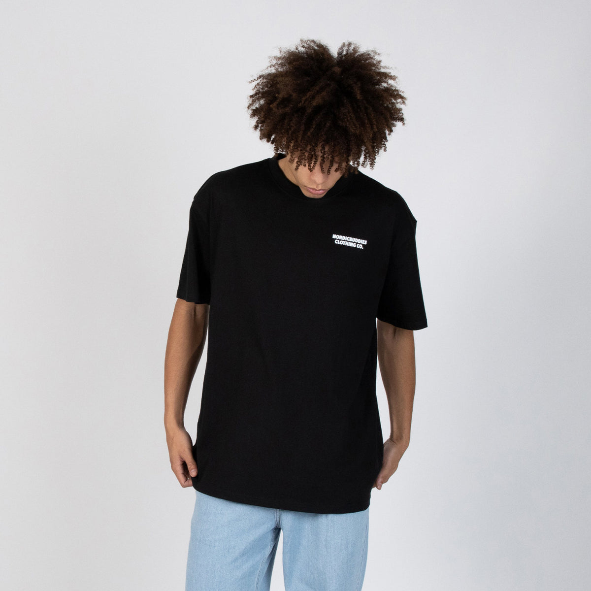 T-shirt Moomintroll Angry Black