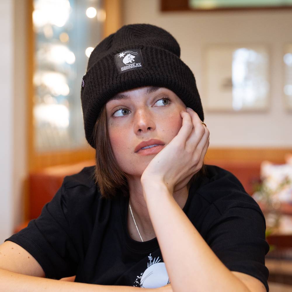 Moomin Novels Collection Beanie Black