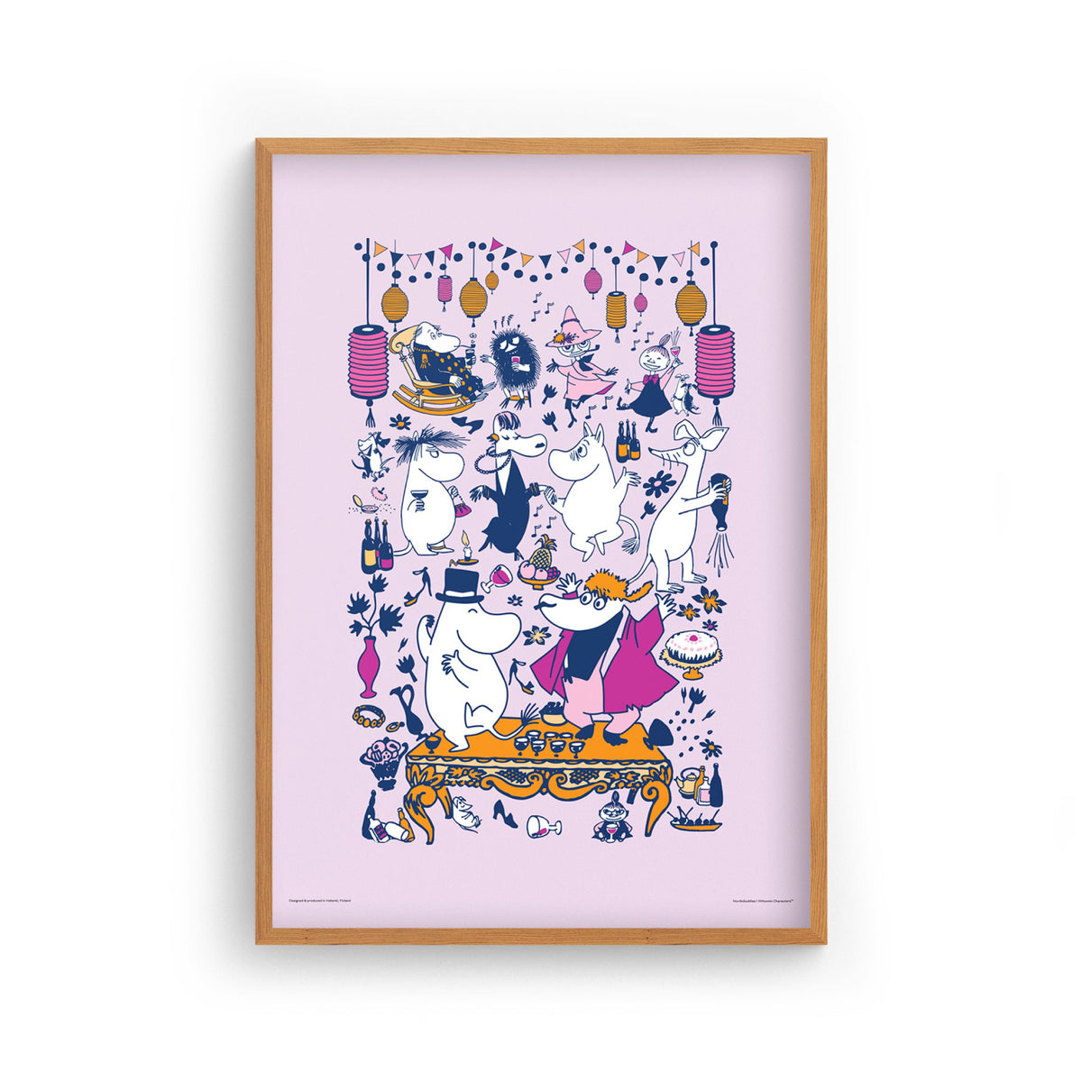 Poster Moomin Party