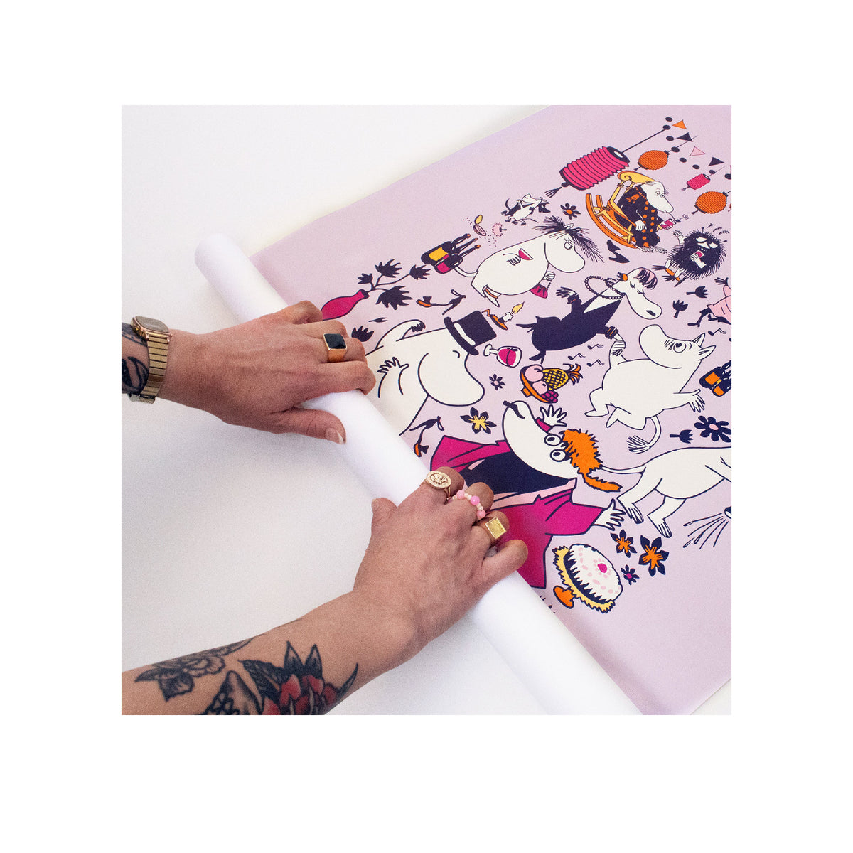 Poster Moomin Party