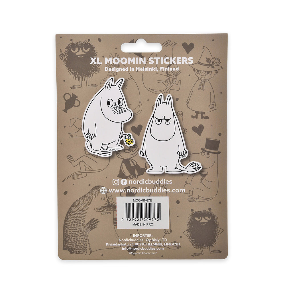 Moomintroll Moods XL Stickers 2 pcs