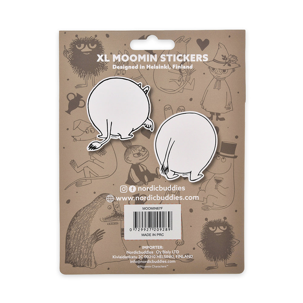 Moomintroll's Butt XL Stickers 2 pcs