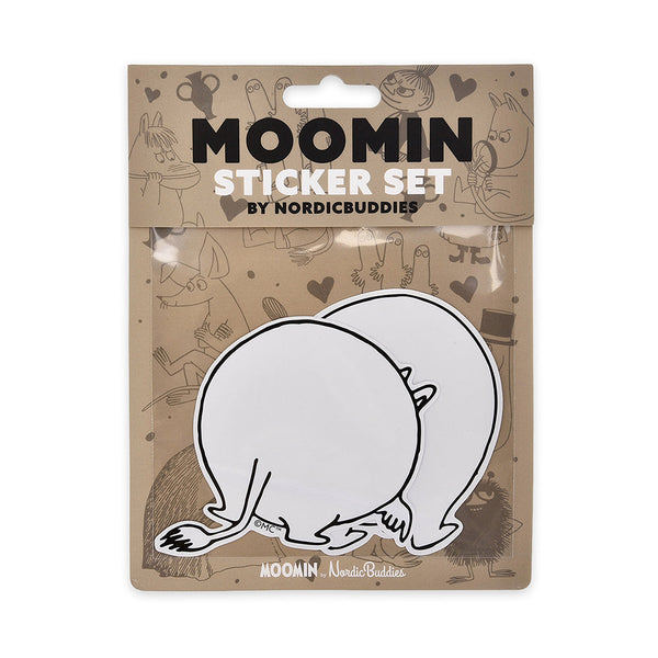 Moomintroll's Butt XL Stickers 2 pcs - The Official Moomin Shop ...