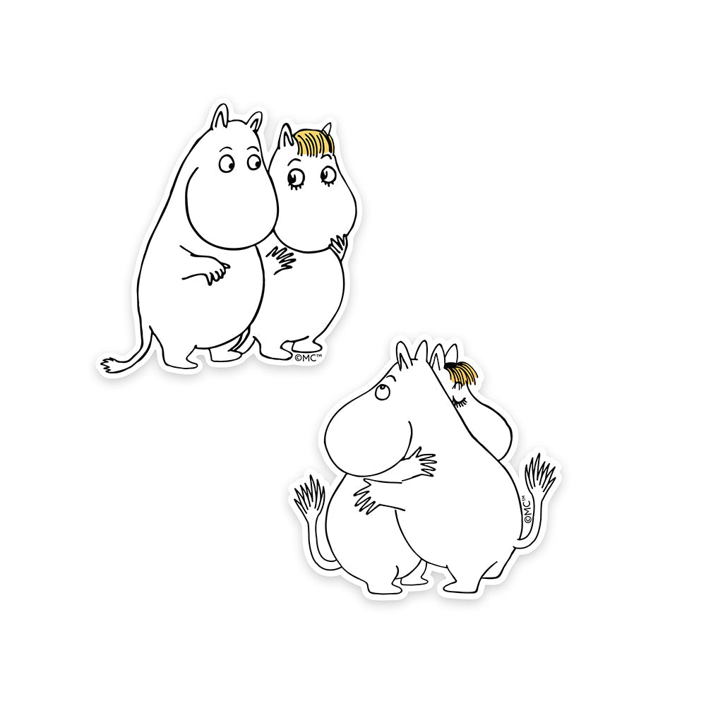 Moomintroll & Snorkmaiden XL Stickers 2 pcs