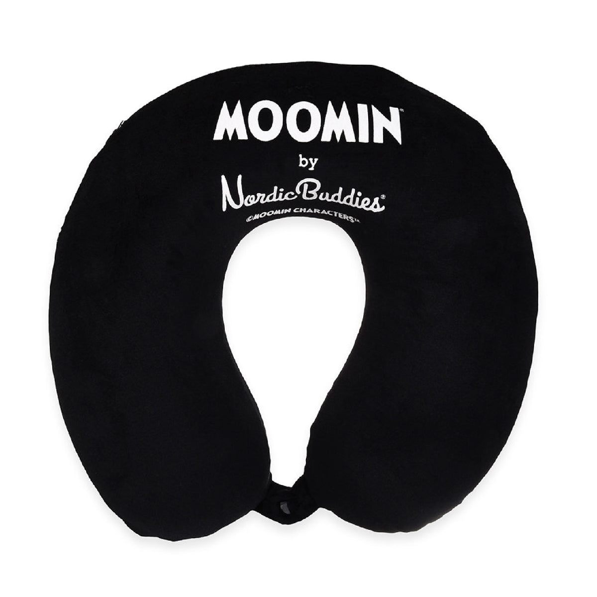 Moomintroll Angry Neckpillow Black