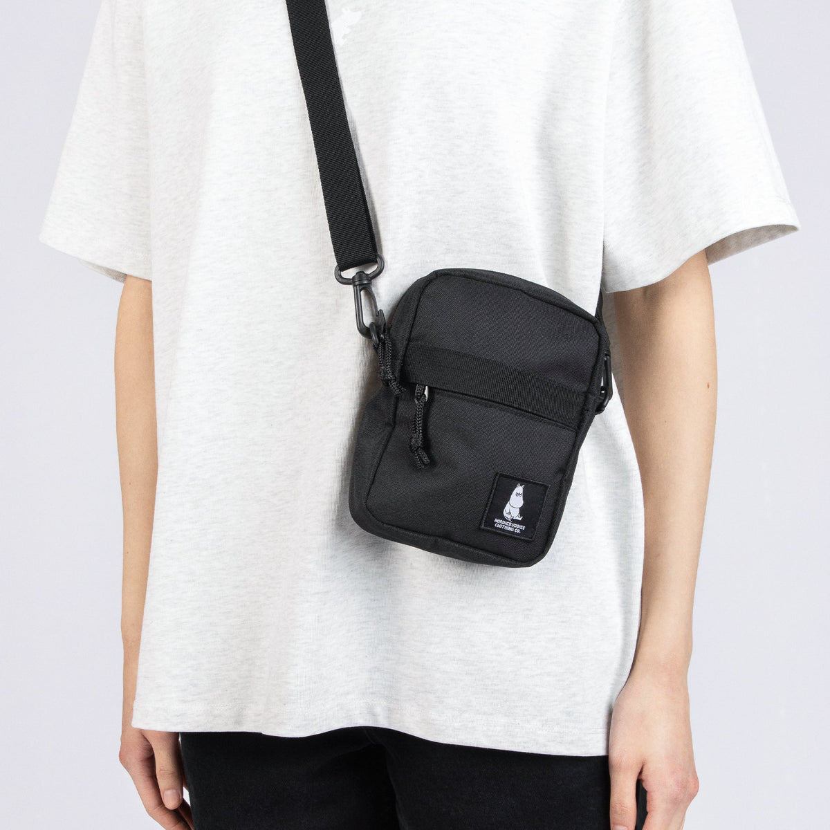 Cross Body Bag Moomintroll Black
