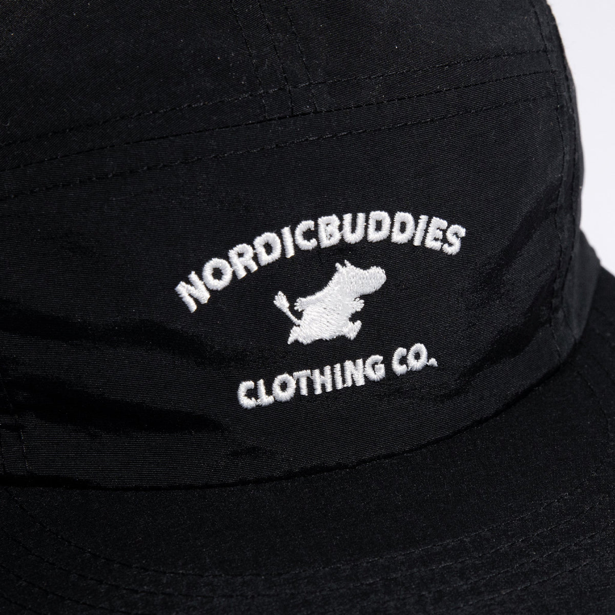 Cap Adult Moomintroll Black Nylon