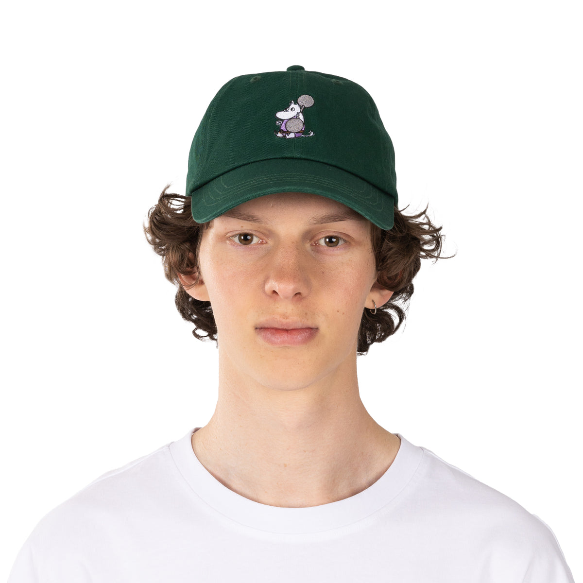 Cap Adult Moomintroll Weightlifting Green