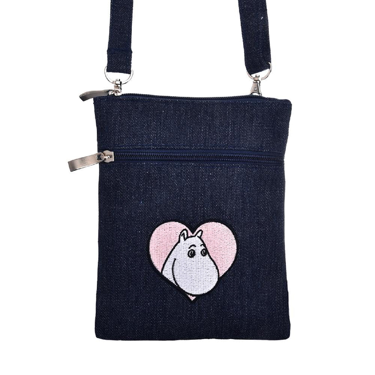 Neck Bag Moomintroll Heart