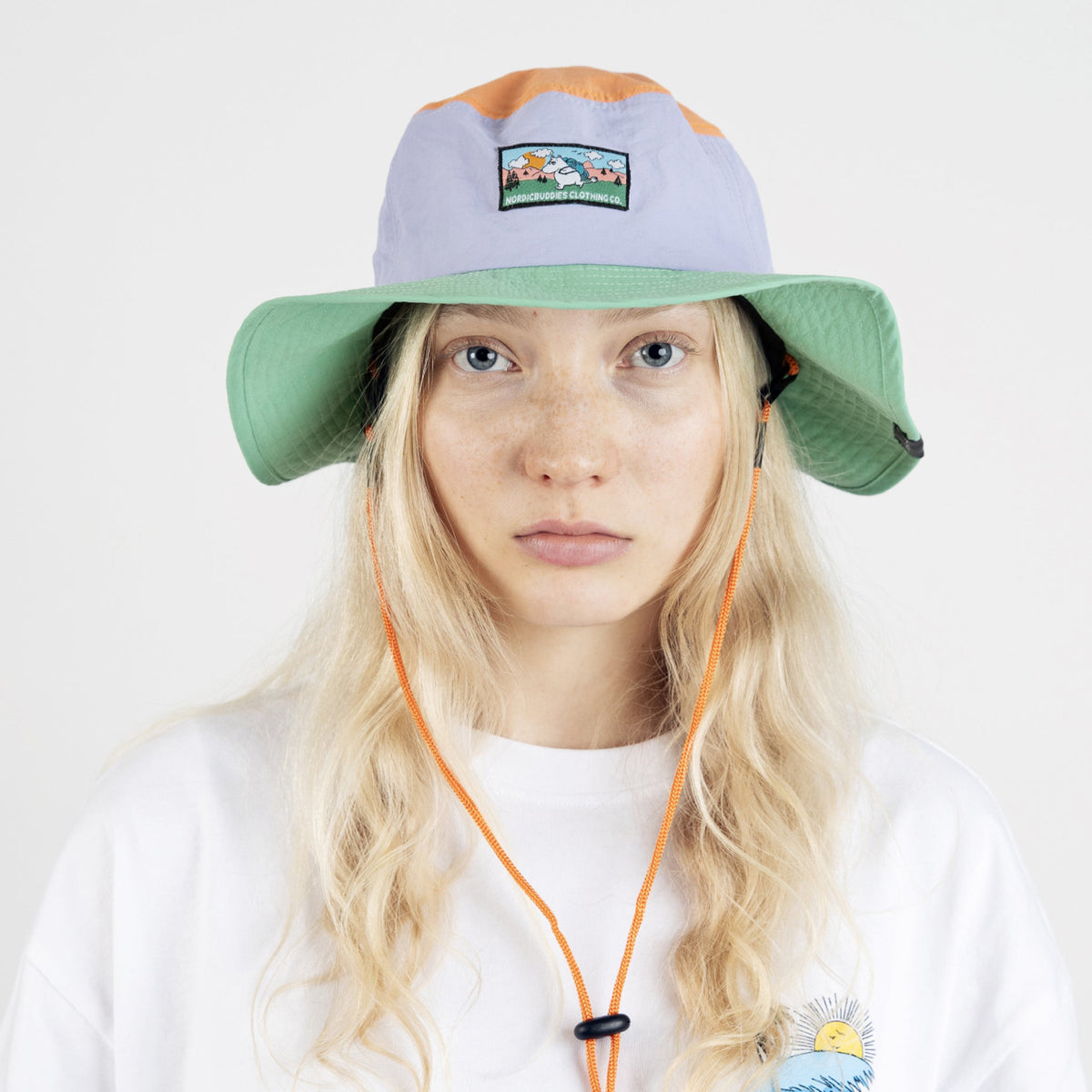 Brimmer Hat Moomintroll Adventure Pastel
