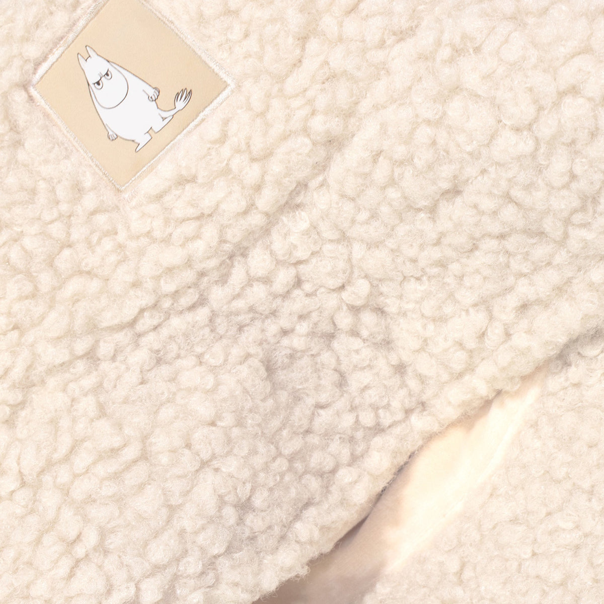 Moomin Fluffy Bucket Hat Moomintroll Angry Off-White