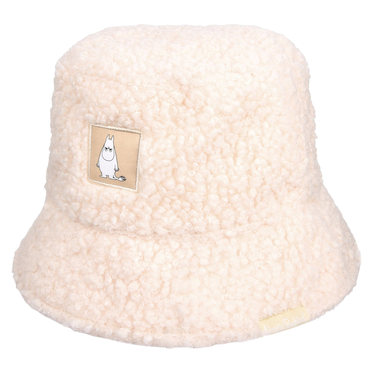 Moomin Fluffy Bucket Hat Moomintroll Angry Off-White