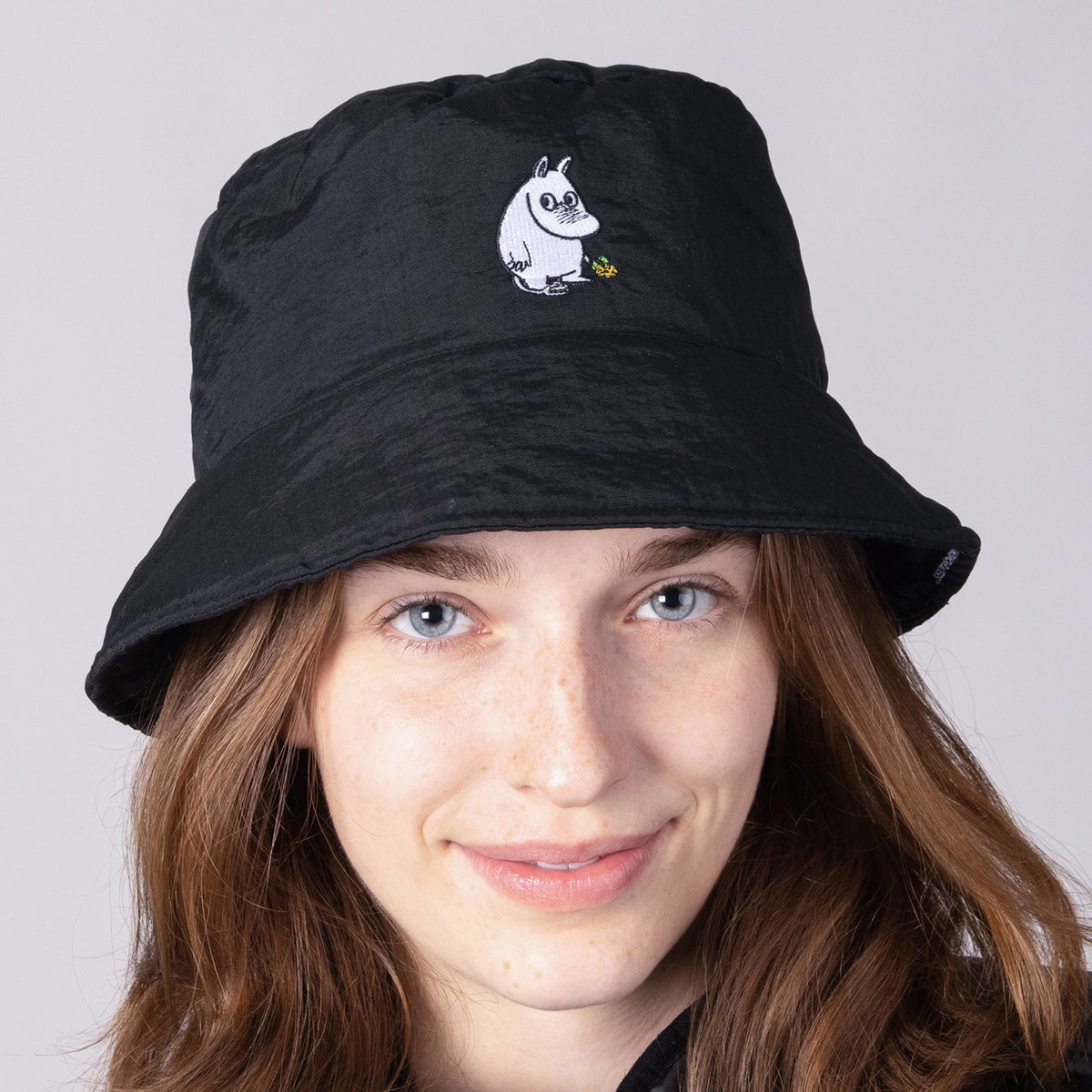 Moomin Puffer Bucket Hat Moomintroll