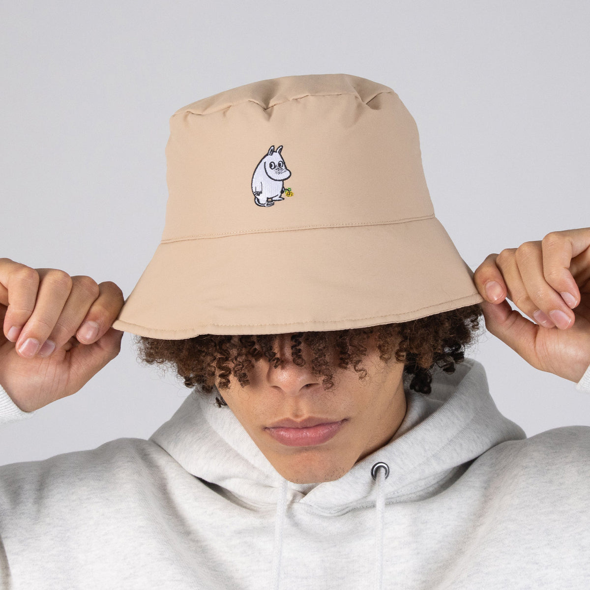 Moomin Puffer Bucket Hat Moomintroll