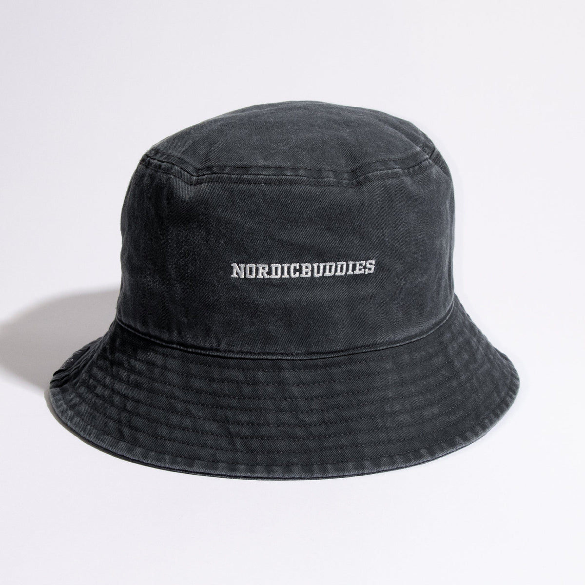 Bucket Hat Adult Moomintroll Washed Denim Black