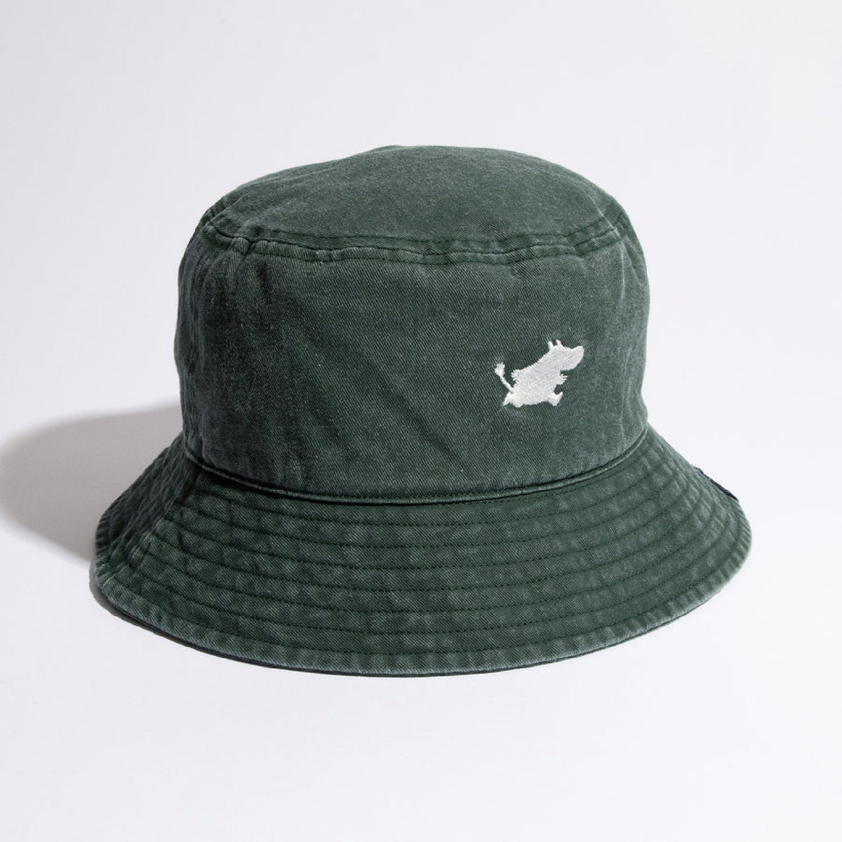 Bucket Hat Adult Moomintroll Washed Denim Green