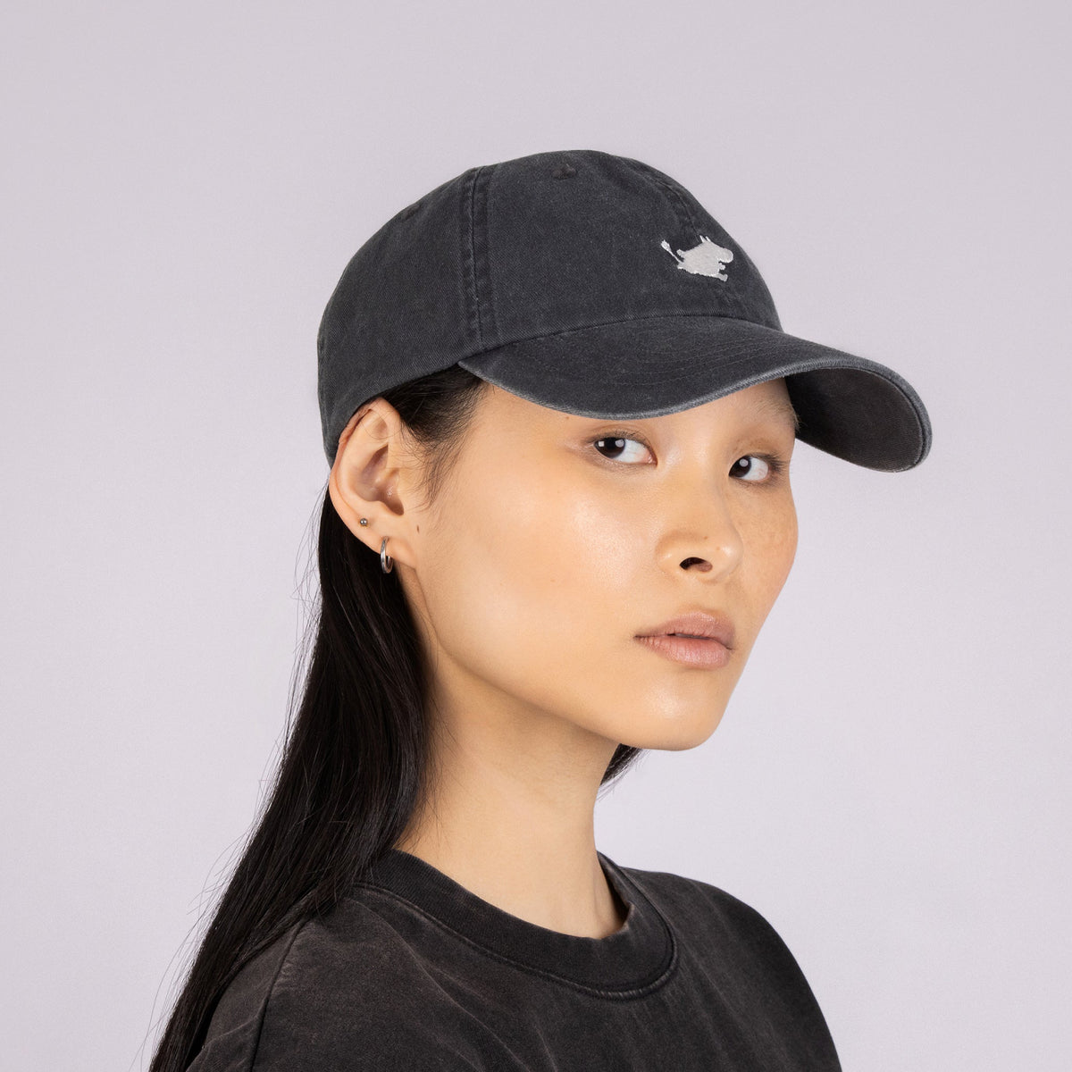 Cap Adult Moomintroll Black