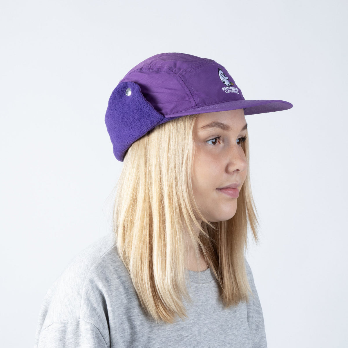 Moomintroll Nylon Cap With Ear Warmer