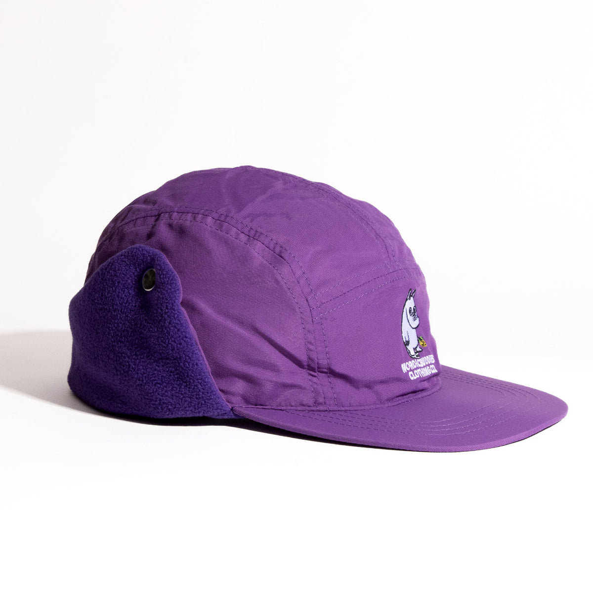 Moomintroll Nylon Cap With Ear Warmer