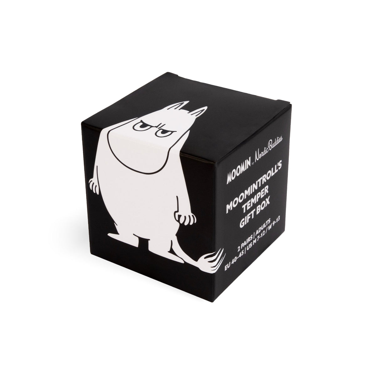 Moomintroll Angry Sock 40-45 Gift Box 2 pcs