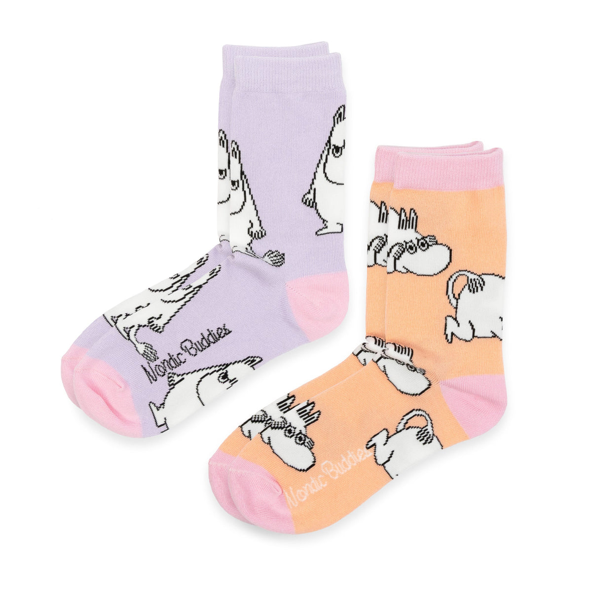 Moomintroll Temper Socks 36-42 Gift Box 2 pcs