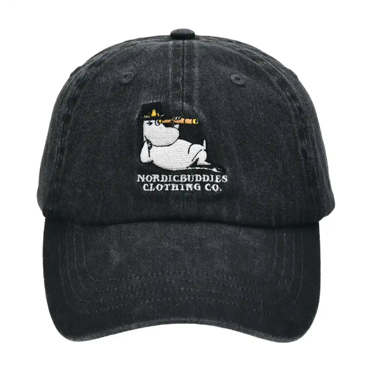 Cap Adult Moominpappa Spyglass Denim Black