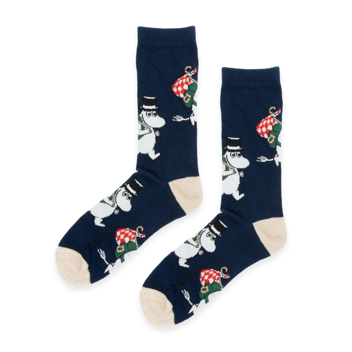 Moomin Socks Moominpappa Adventure Black