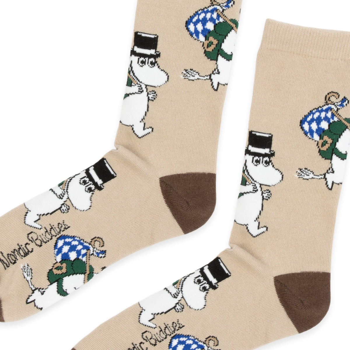 Moomin Socks Moominpappa Adventure Beige