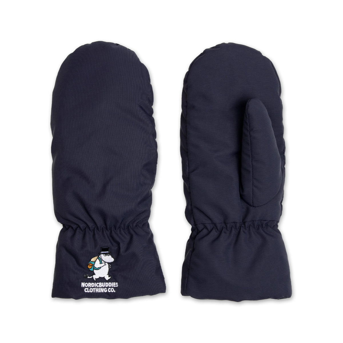 Moomin Puffer Mittens Moominpappa Navy Blue