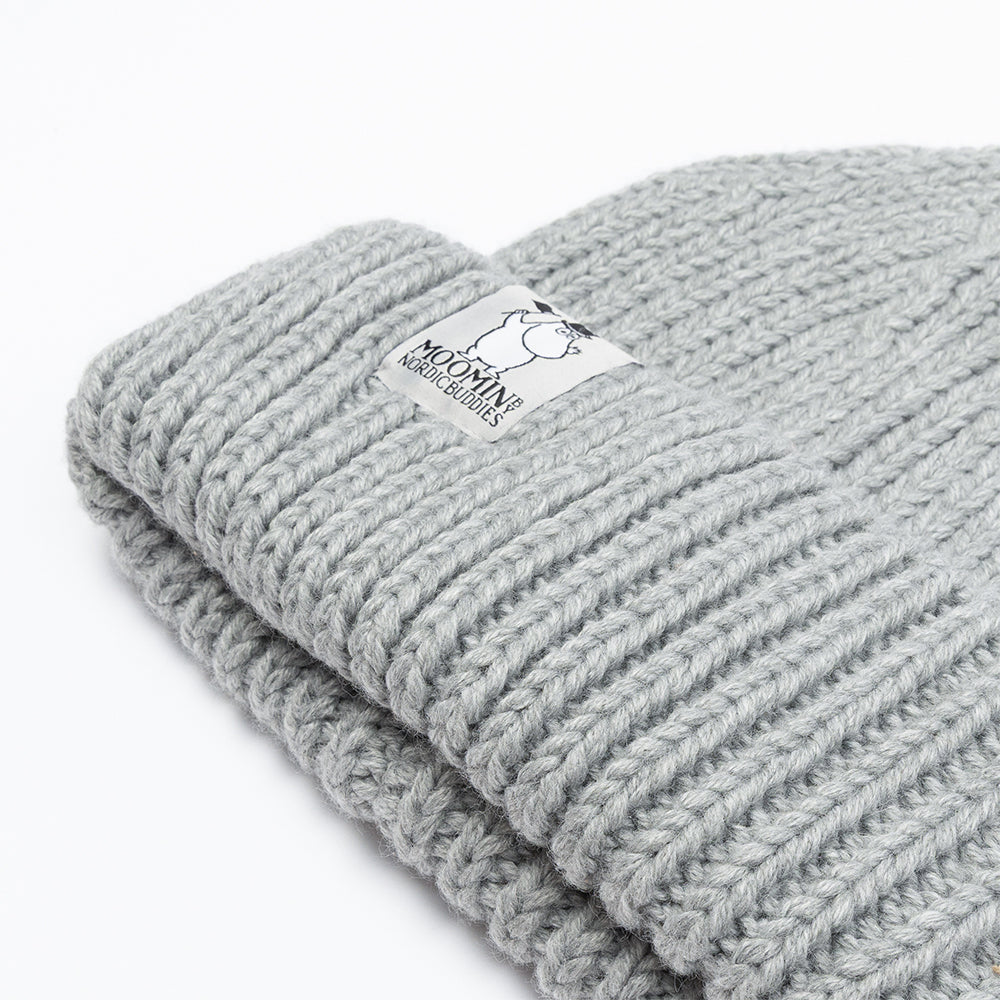 Moominpappa Chunky Beanie Grey