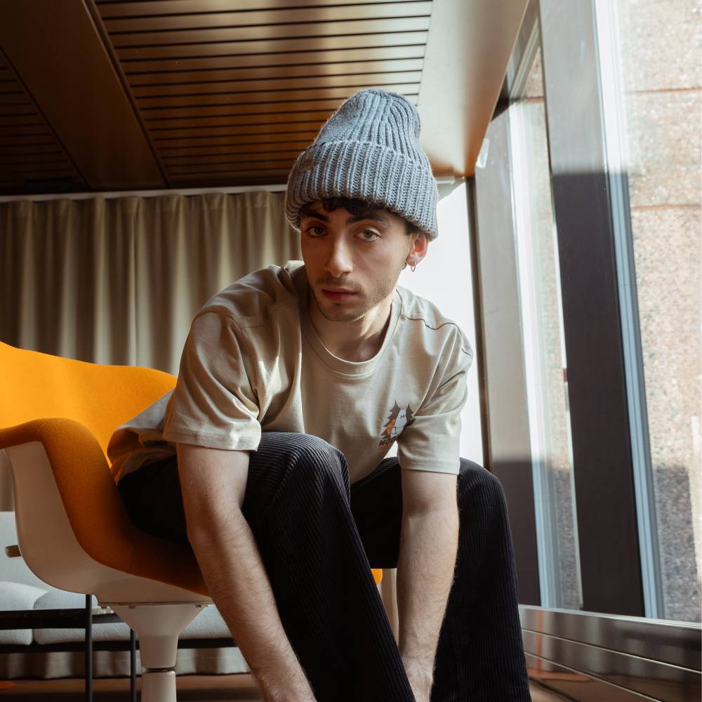 Moominpappa Chunky Beanie Grey