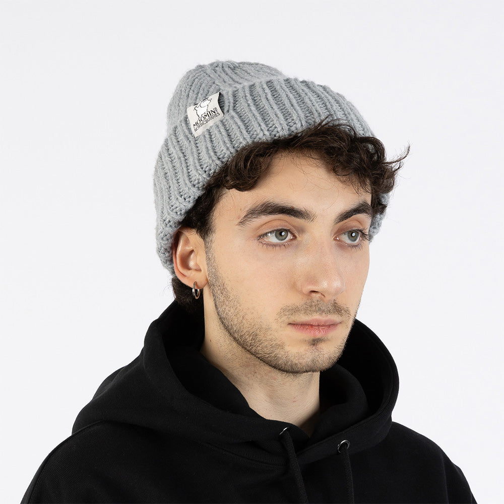 Moominpappa Chunky Beanie Grey