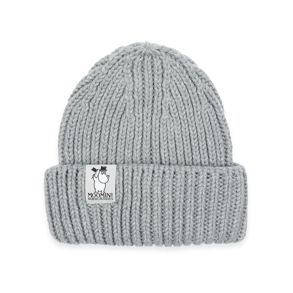 Moominpappa Chunky Beanie Grey