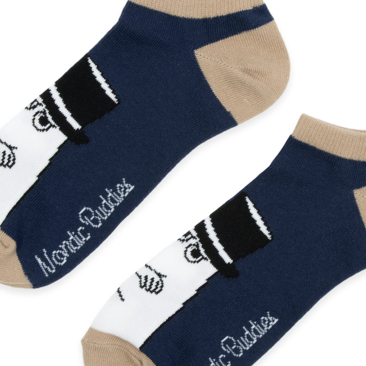 Ankle Socks Moominpappa Thinking Blue