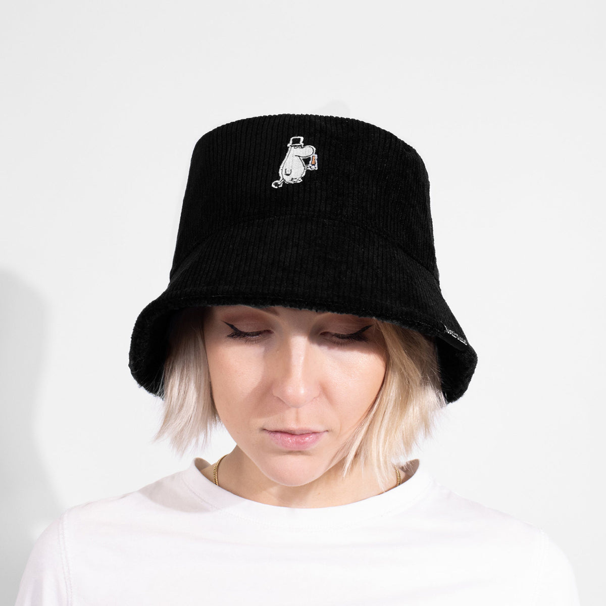 Moomin Corduroy Bucket Hat  Moominpappa Candle Light