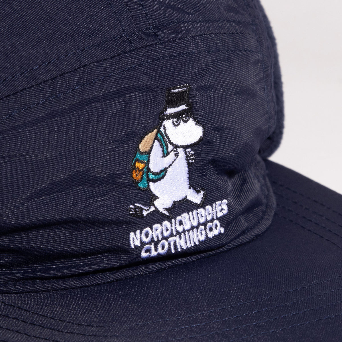 Moominpappa Nylon Cap With Ear Warmer