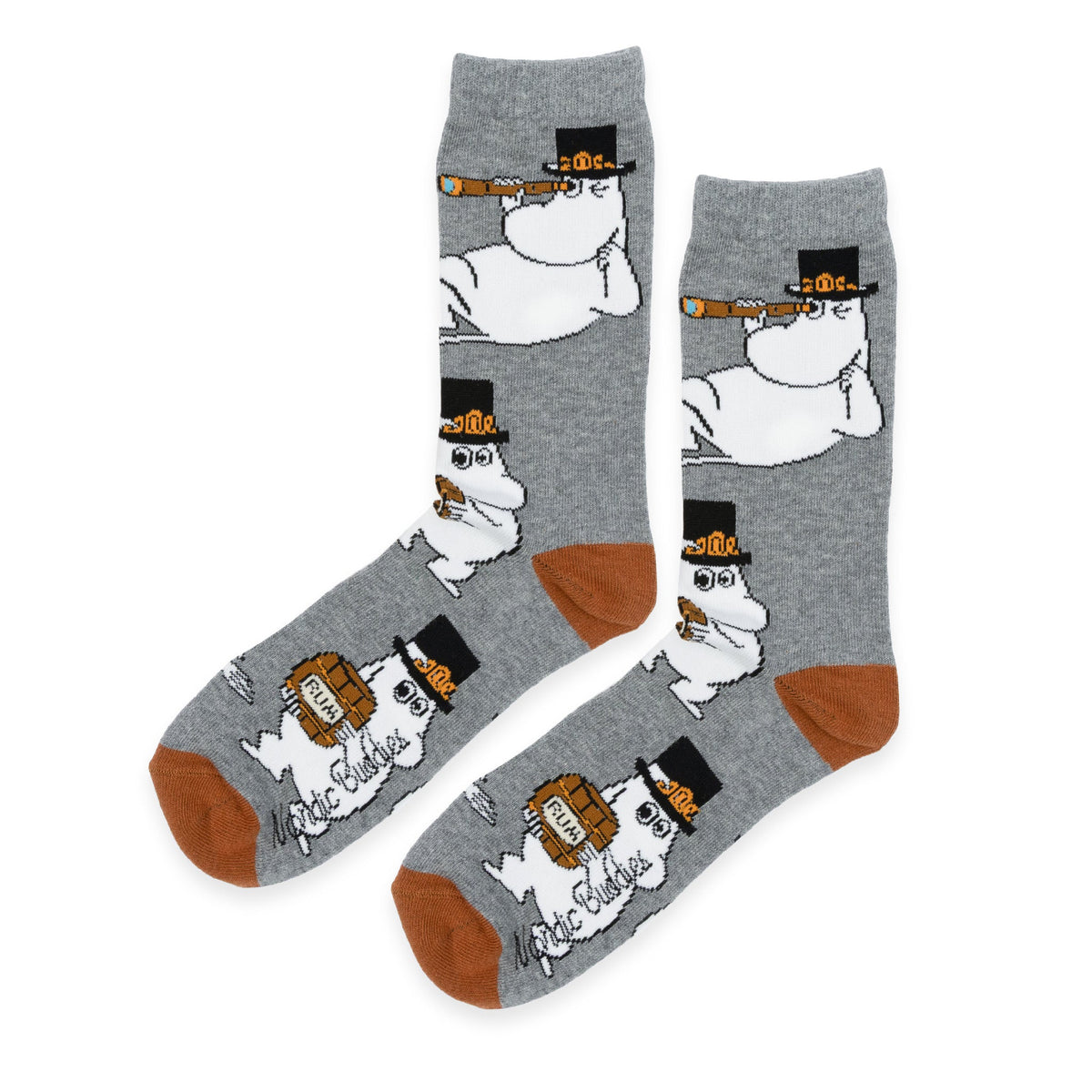 Moominpappa Socks 40-45 Gift Box 2 pcs