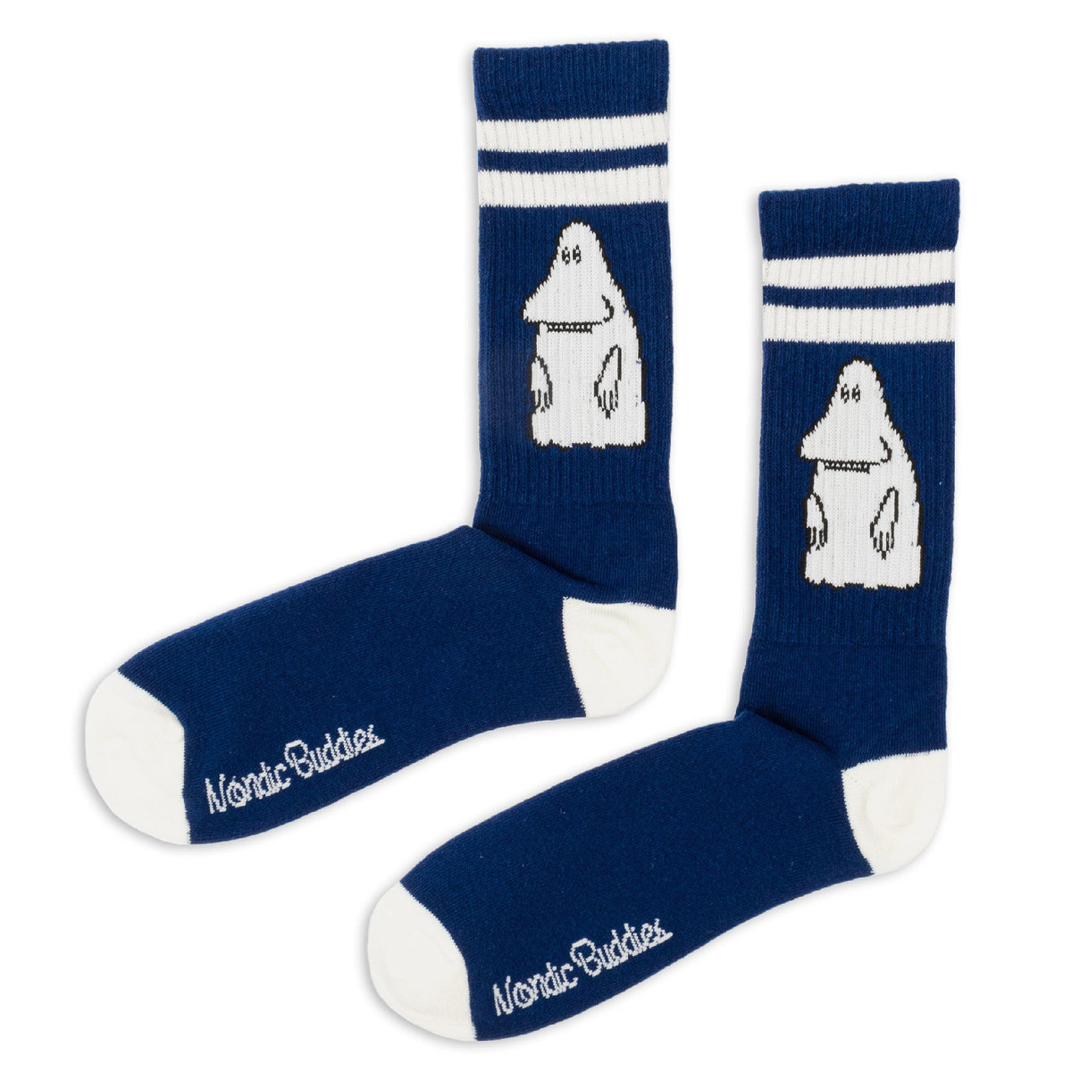 Moomin Socks Groke Retro Blue