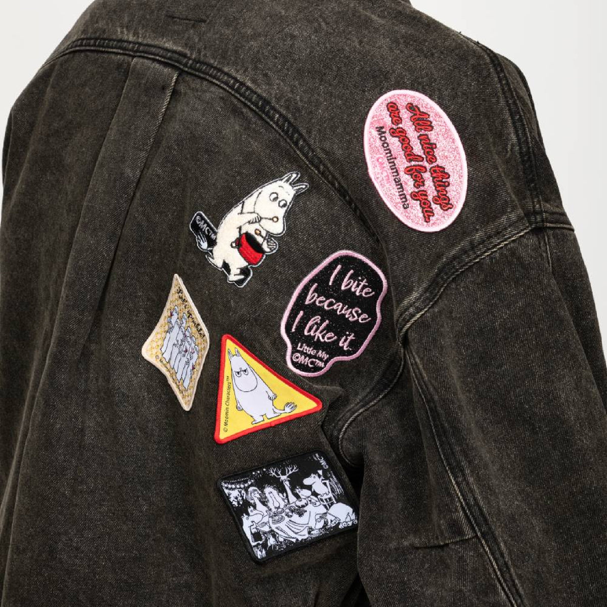 Moomin Shop Exclusive Iron-On Patch Blue