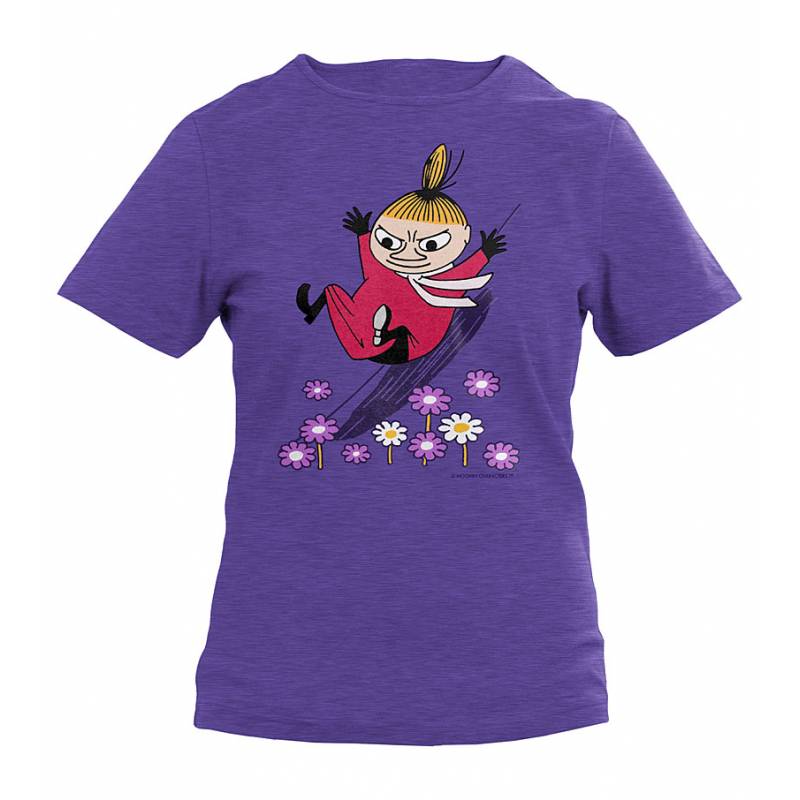 Moomin T-Shirt kids Little My Sliding Purple