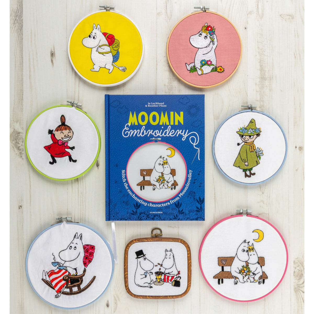Moomin Embroidery: Stitch the enchanting characters from Moominvalley