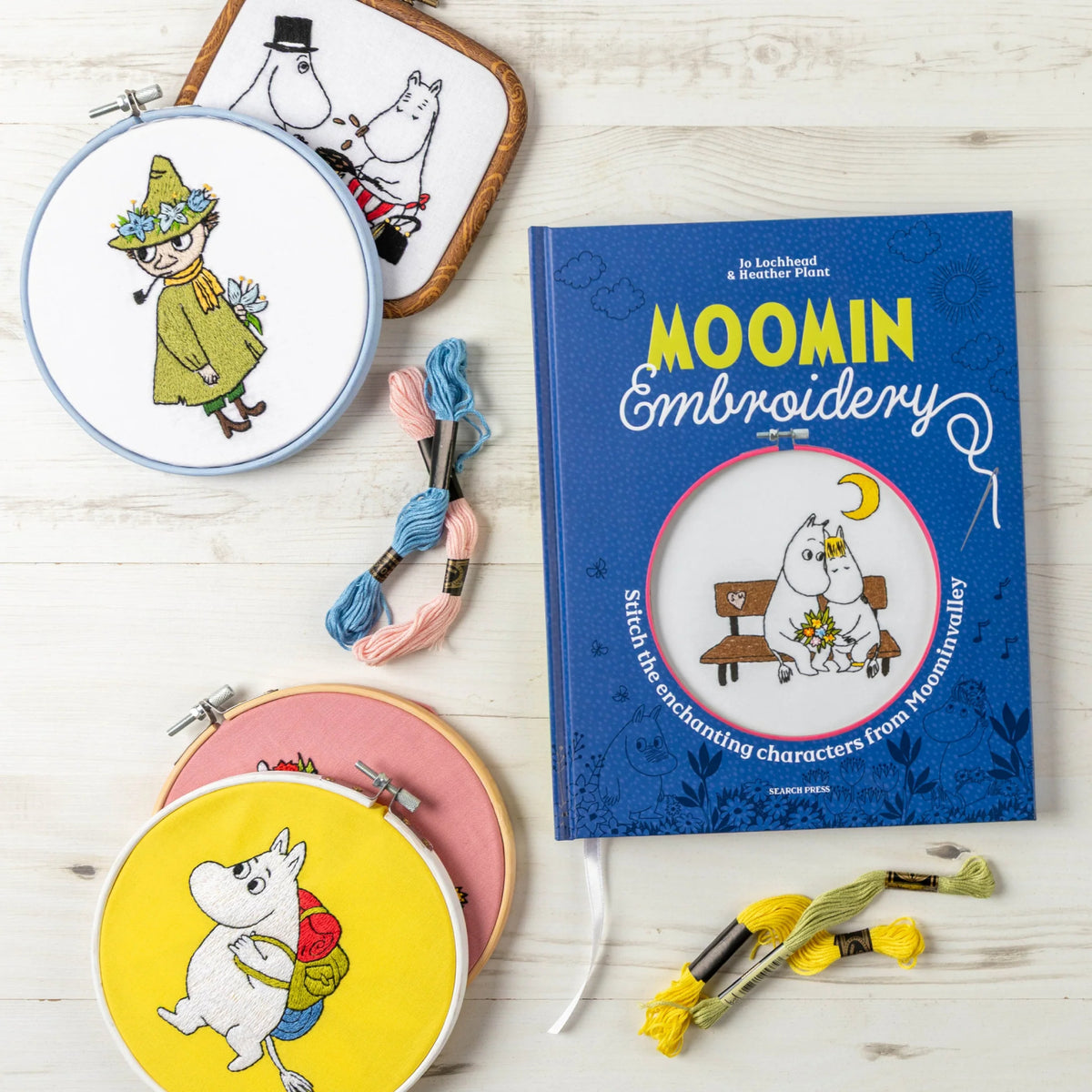 Moomin Embroidery: Stitch the enchanting characters from Moominvalley