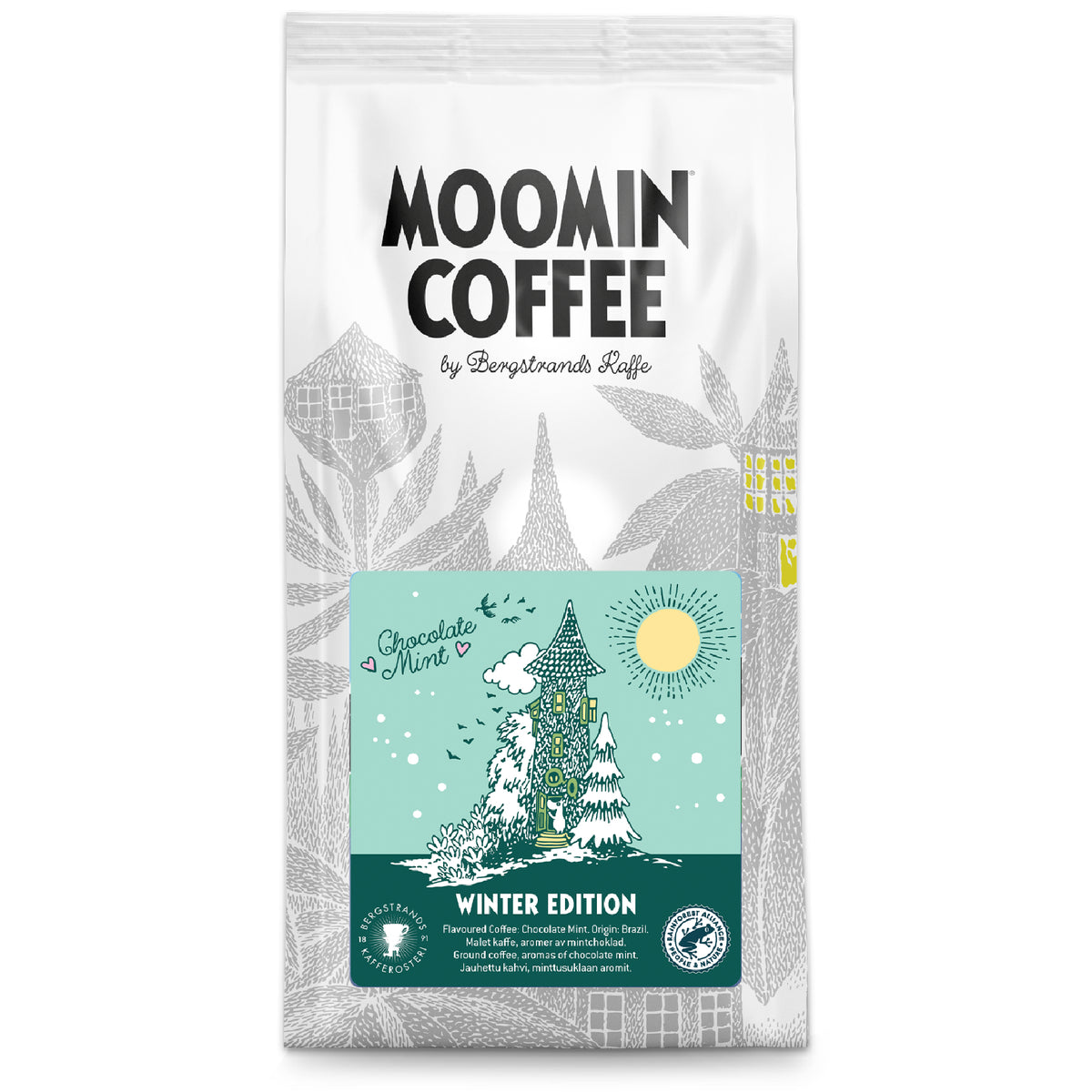 Moomin  Coffee Winter Edition Chocolate Mint 250g