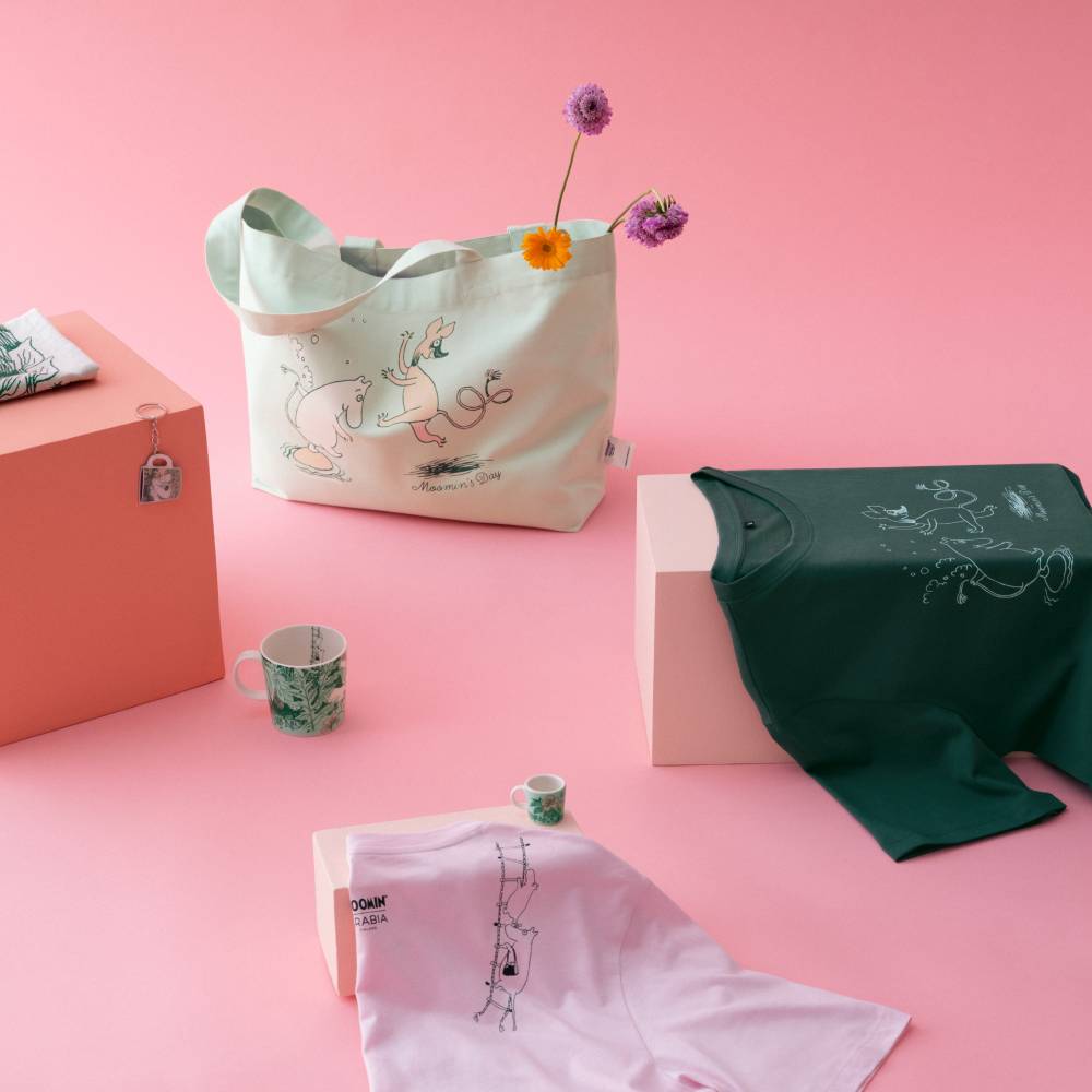 Moomin&#39;s Day T-shirt Pink