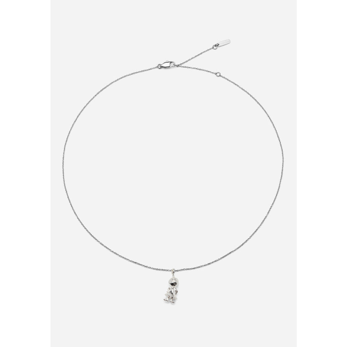 Silver Plated Necklace Little My - Skultuna