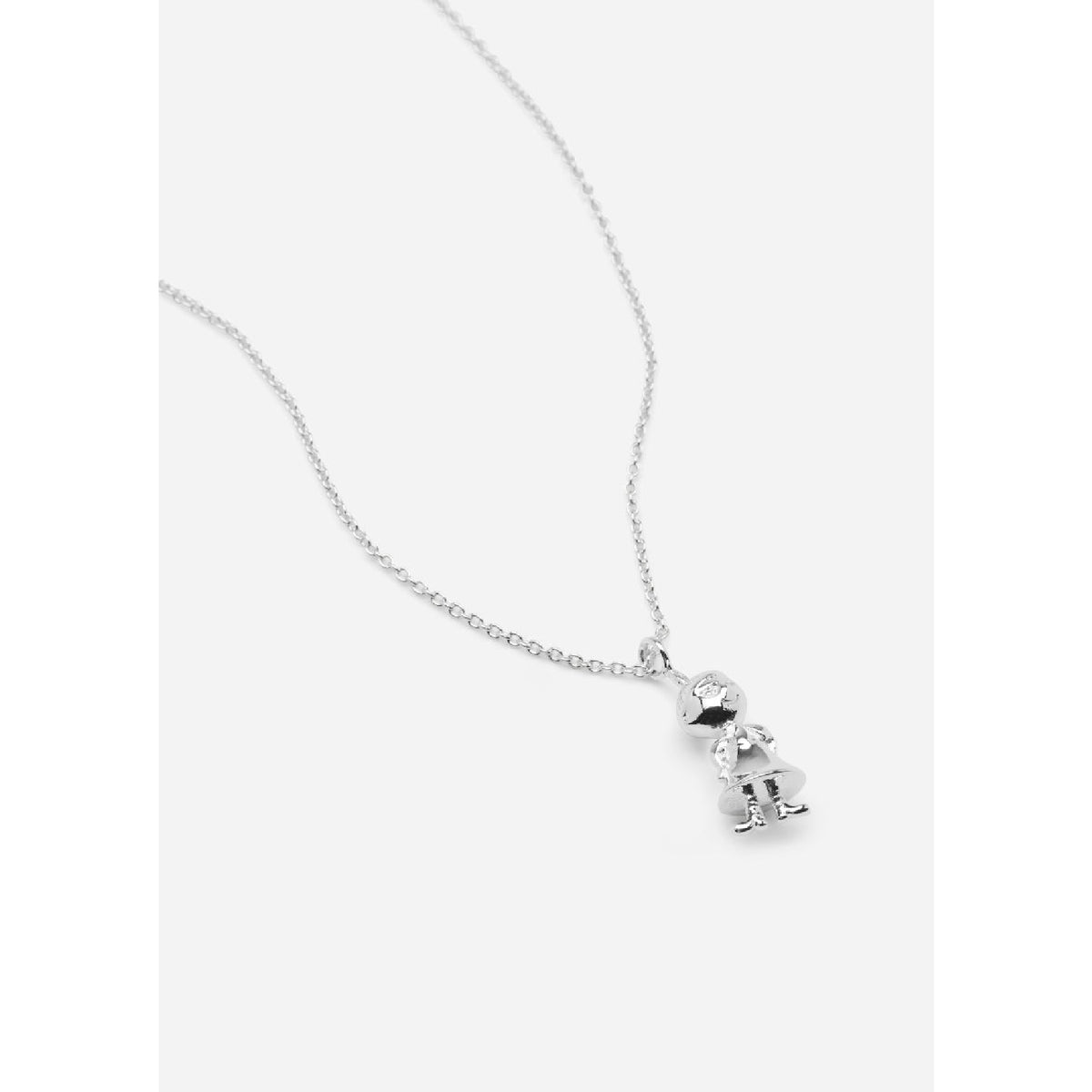 Silver Plated Necklace Little My - Skultuna